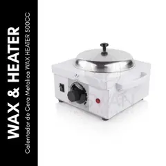 GENERICO - Calentador de Cera Metalica WAX HEATER 500CC