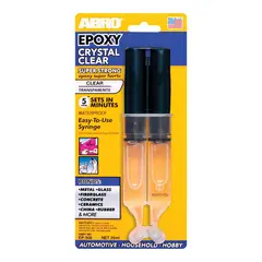 ABRO - Adhesivo Acero Epóxico Inyectable Transparente 25ml EP-300
