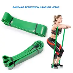 HOLGU - Banda de Resistencia Crossfit Dominadas Calistenia - VERDE