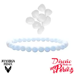 JOYERIA FENIX - Pulsera Piedras Naturales Elástica 6mm - Joyería Fénix
