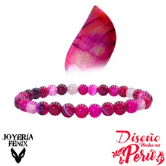 JOYERIA FENIX - Pulsera Piedras Naturales Elástica 6mm - Joyería Fénix