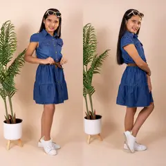 DANUS - VESTIDO MANGA KIMONO DEMIN NIÑA