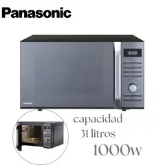 PANASONIC - Horno Microonda NN-GD55QBRPK - 31 LT