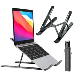 GENERICO - Soporte Base Notebook Macbook Pro Air Aluminio Ergonómico