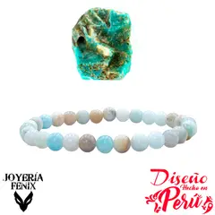JOYERIA FENIX - Pulsera Piedras Naturales Elástica 6mm - Joyería Fénix