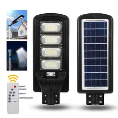 GENERICO - Reflector Solar LED 800W Ultra Potente con Control Remoto y Sensor