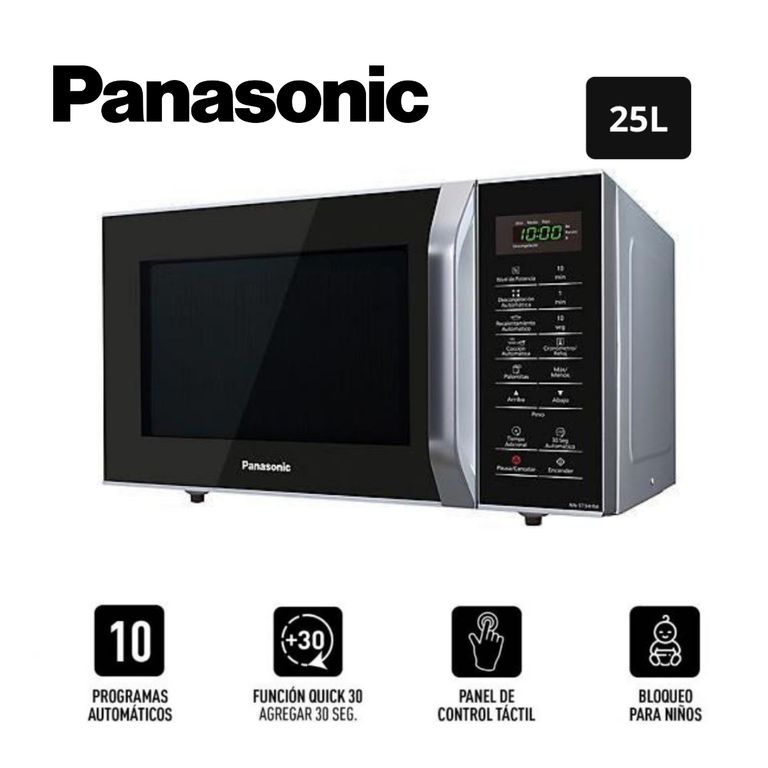 Horno Microondas 25 Litros Silver