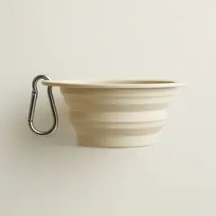 GENERICO - PLATO PLEGABLE DE SILICONA PARA MASCOTAS