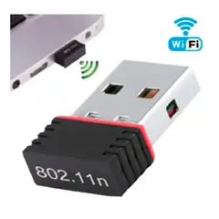 GENERICO - Adaptador Wifi Usb 150 mbps Inalambrico usb 2.0
