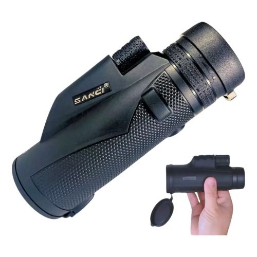 Monocular Telescopio 10x42 Sanci Alcanza 1000m Compacto Negro