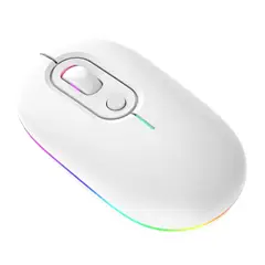 SEISA - Mouse Inalámbrico DN-N615 – 2.4 G + Bluetooth, Recargable