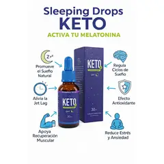 KETO CAPS - Melatonina Activador x 60 servicios ( Promo x 2) DUERME INCREIBLE