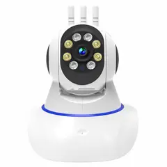 SEISA - Cámara IP WiFi IPC-I102 360° Full HD Intercomunicador y Visión Nocturna