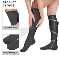 GENERICO - Medias Varices Unisex Medias De Compresión Venas Varicosas