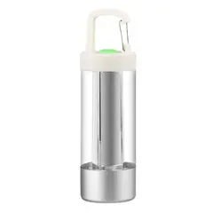 GENERICO - Mini Linterna Recargable LED USB-C con Luz Blanca y Amarilla Camping