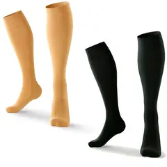 GENERICO - 2 Pares Medias Compresión Varices 15-20 mmHg