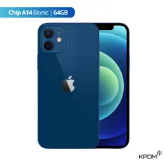 APPLE - Celular iPhone 12 64GB Azul Seminuevo Grado A