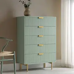 R&R MUEBLES - Cómoda Moderna Xaiah Agave