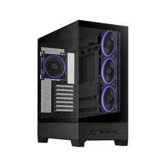 ASUS - Case Mid Tower A31 Plus Argb Negro - Diseño Elegantemente Iluminado Para Pc Gaming Y