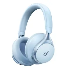 SOUNDCORE - Auriculares Space One Bluetooth Azul - ANC Adaptativo 55H Batería C