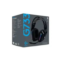 LOGITECH - Audífono G733 Lightspeed Black con Micrófono Sonido Inmersi