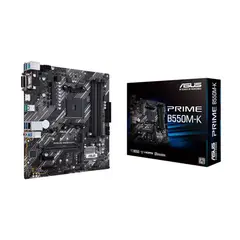 ASUS - PRIME B550M-K Placa Base Micro ATX AM4 con USB 32 Gen 1 y Gen 2