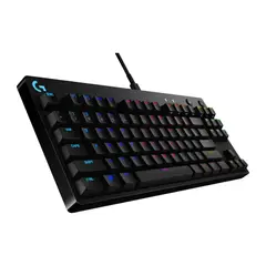 LOGITECH - Teclado Pro Rgb Usb Black - Iluminación Personalizable, Ergonomía Y Rendimiento P