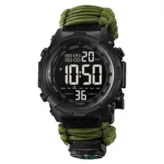 SKMEI - Reloj Hombre Reactor Digital Deportivo Militar Verde 1845