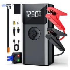 OEM - Arrancador de Auto Portatil recargable con Inflador Luz de Emergencia