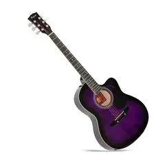 GENERICO - AYMARA GUITARRA ACUSTICA CUERDAS NYLON MORADO CON FUNDA