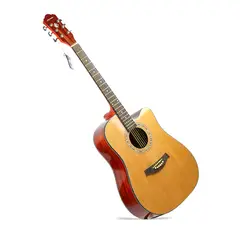 GENERICO - AYMARA GUITARRA ACUSTICA JUMBO NATURAL CON FUNDA