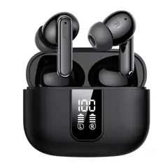 GENERICO - Audífonos Inalámbricos BT53 Reducción de Ruido ENC Negro