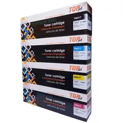 GENERICO - TONER COMPATIBLE TN-217 KIT NEGRO Y COLORES