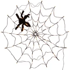 PIA COPELLO STORE - Decoracion de Halloween Telaraña con Luz