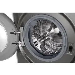 LG - Lavaseca 148 Kg Carga Frontal con AI DD Steam Wi-Fi WD14PVC4S6C Plateado