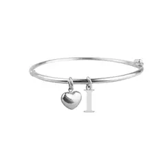 CLEO JOYAS & ACCESORIOS - Puñera Inicial I Corazón Plata