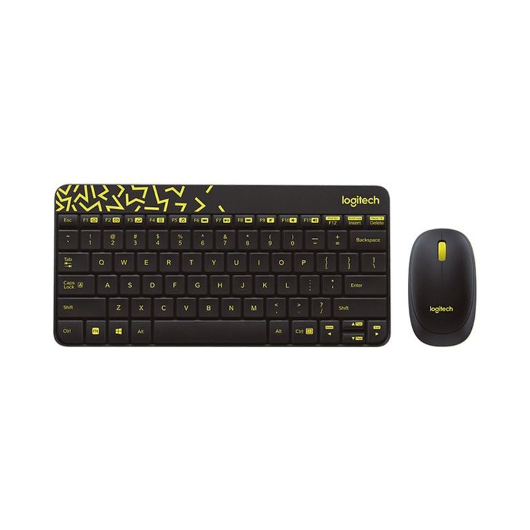 Teclado y mouse inalámbricos MK240 Nano-Negro