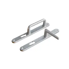 VISALOCK - Manija Fija / Móvil Placa Recta de Aluminio 3482 by Cisa