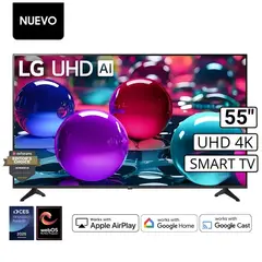 LG - Televisor 55 Smart TV 4K Ultra HD AI ThinQ 55UA7300