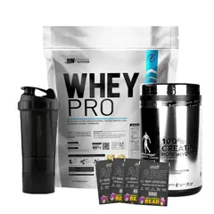 UNIVERSE NUTRITION - PACK Whey Pro 5KG Cookies 63SERV + Creatina Kevin Levrone 500g + Regalos