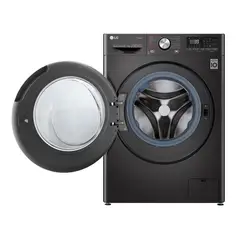 LG - Lavaseca 12 Kg Carga Frontal con AIDD WD12BVC2S6C Negro Acero