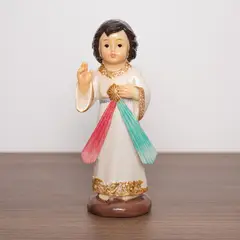 PANORAMA HOGAR - Figura Religiosa Jesús Misericordioso Niño 127CM Poliresina