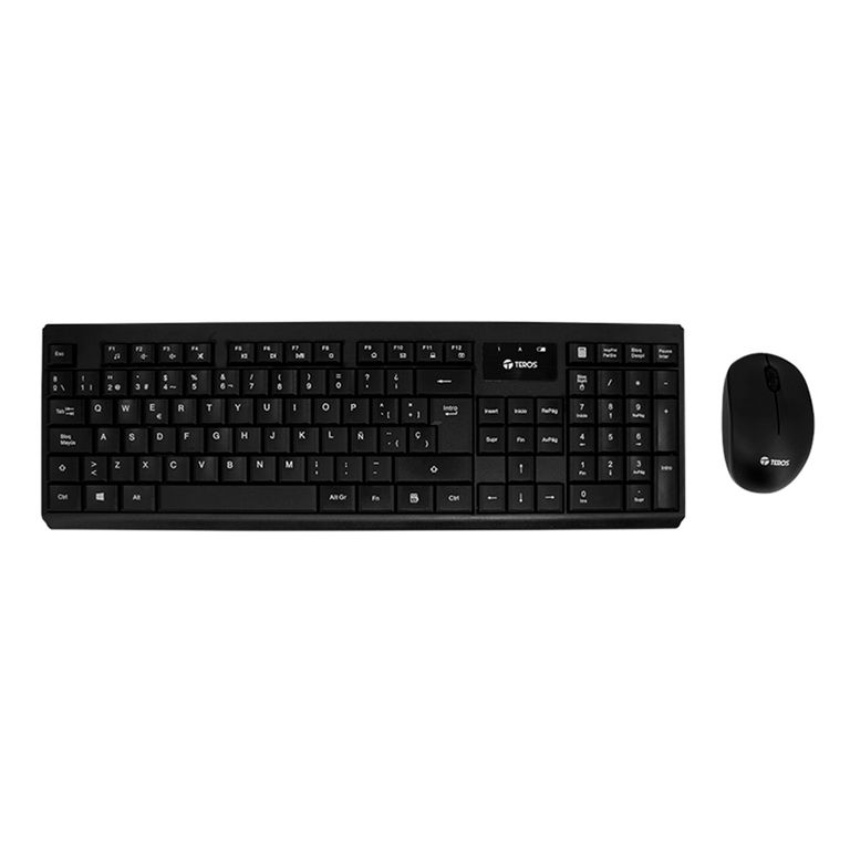Kit Teclado y Mouse TE-4071S Inalámbrico 24GHz Español