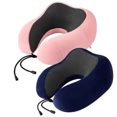 CARJOLLITY - Pack Dos Cojines Premium Ergonómico Cervical De Cuello Viaje