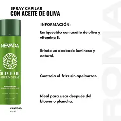 NEVADA NATURAL PRODUCTS - SPRAY CAPILAR CON ACEITE DE OLIVA 450ML NEVADA