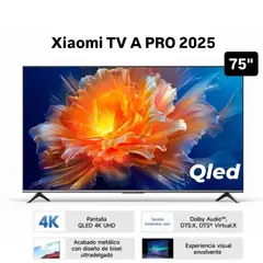 XIAOMI - Televisor 75" Smart TV QLED, 4K Ultra HD, A PRO 2025