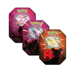 POKEMON - TCG Team Rocket Tin Pack 3 Español C/u