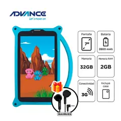 ADVANCE - INTRO TR6955 7″ 32GB 2GB Celeste + Maxell Eb-95