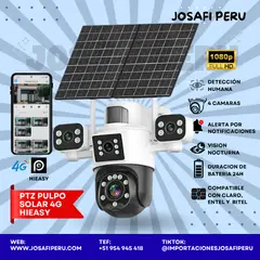GENERICO - Ptz Pulpo solar 4g HiEasy