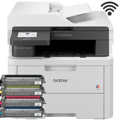 BROTHER - Impresora DCP-L3560CDW Multifuncional Laser Color Wifi